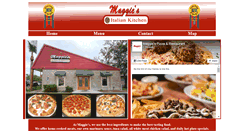 Desktop Screenshot of maggiespizza.com